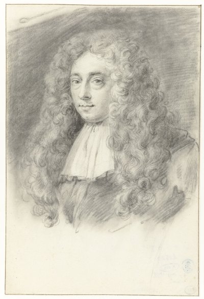 Genç Constantijn Huygens'in otoportresi (?) by Constantijn Huygens (II) (possibly)