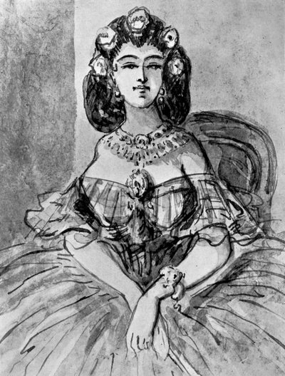 Bir Hanımefendinin Portresi, 19. yüzyıl, 1930 by Constantin Guys