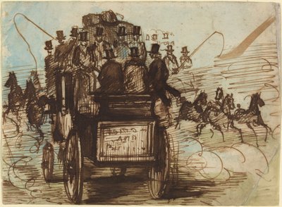 Brighton Antrenörü by Constantin Guys