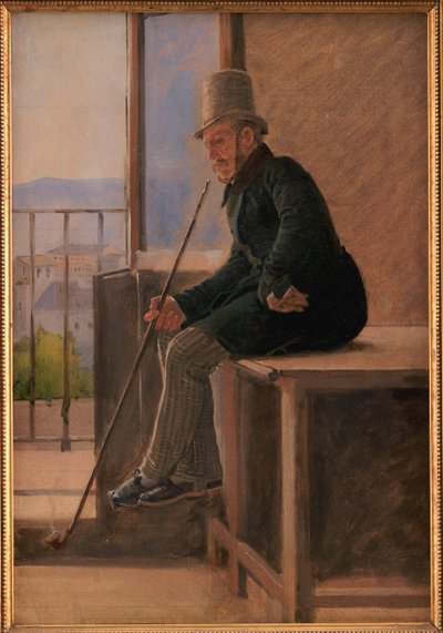 Ressam Jørgen Sonne by Constantin Hansen