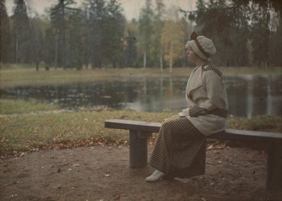 Olga Victorovna Dmitrieff, 1907. by Constantin Mitrofanovitsh Flórinsky