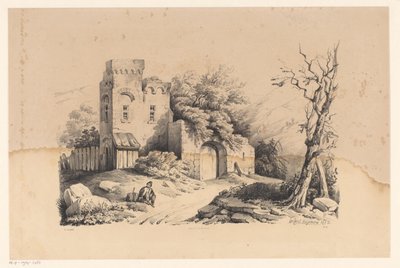 uzun yürüyüşe çıkan kimse harap Manzara (dizi adı) by Constantinus Cornelis Huysmans