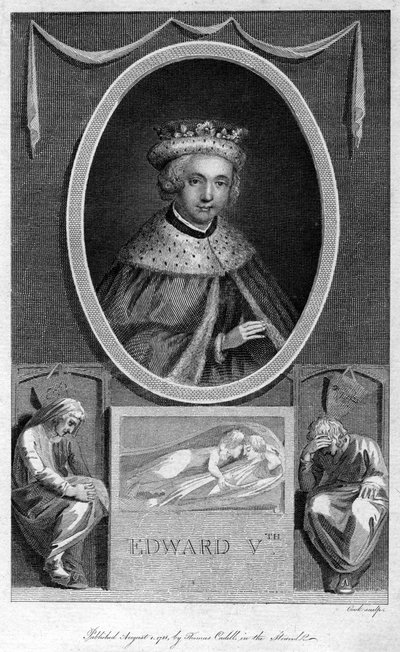 İngiltere Kralı V. Edward, 1788. by Cook