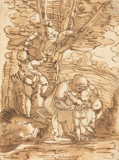 Hayır kurumu by Copy after Luca Cambiaso