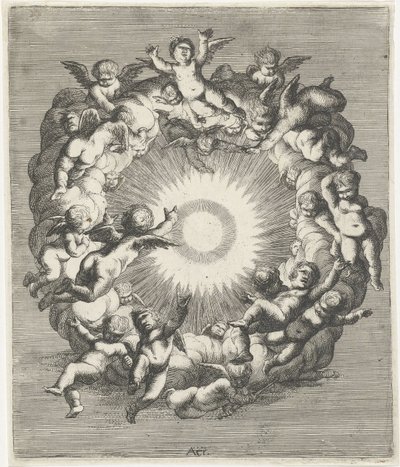 Gökyüzü Aer (nesne üzerindeki başlık) Dört Element (dizi adı) by Cornelis A. Hellemans