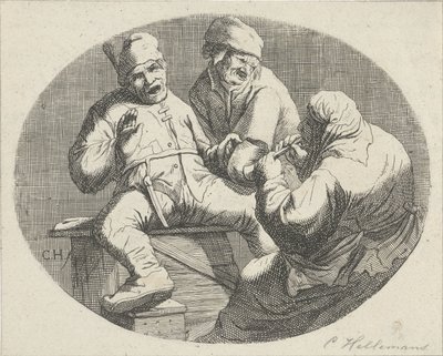 Neşeli çiftlik grubu by Cornelis A. Hellemans