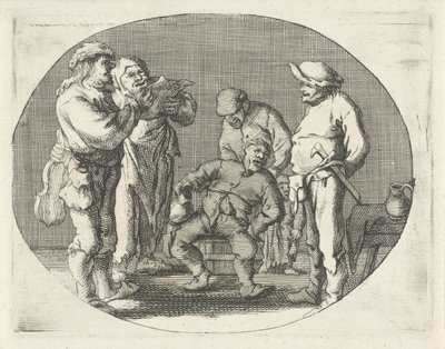 şarkı söyleyen çiftlik grubu by Cornelis A. Hellemans