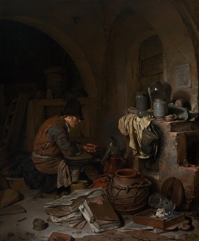Simyacı, 1663. by Cornelis Pietersz Bega