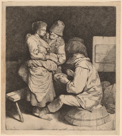 genç hancı by Cornelis Pietersz Bega