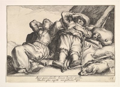 Mesleğin Zevkleri. by Cornelis Bloemaert
