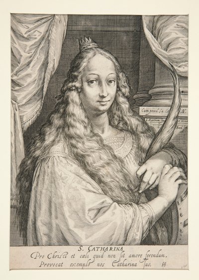 İskenderiye Aziz Catherine by Cornelis Boel