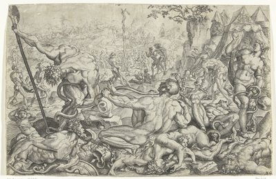 Zehirli Yılan Vebası ve Bakır Yılan by Cornelis Bos