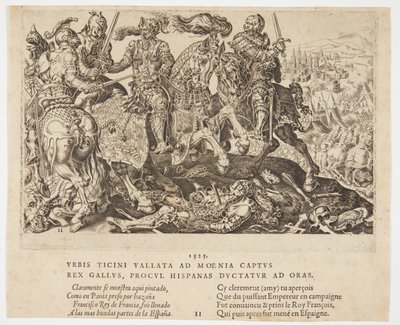 Kral Francis, Pavia Savaşı'nda esir alındım by Cornelis Bos