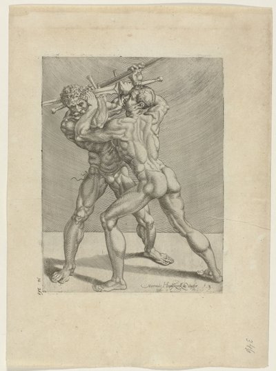 iki kılıç ustası Kılıççılar (dizi adı) by Cornelis Bos