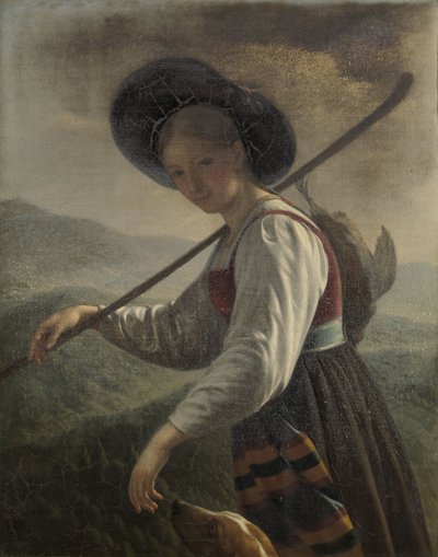 İsviçreli Köylü Kadın by Cornelis Cels