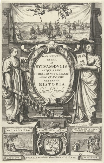 Başlık sayfası voor: D. Heinsius, Sylva-Dvcis