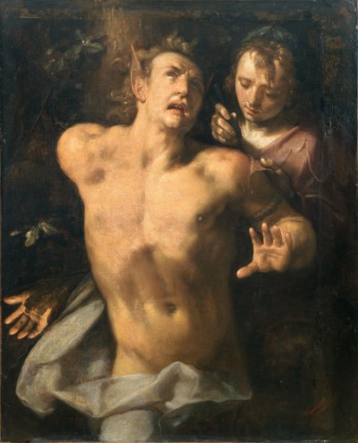 Marsyas'ın Yüzüşü. by Cornelis Cornelisz. Haarlem van