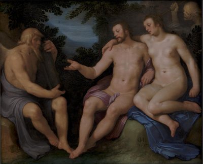 Hayatın Kısalığı Üzerine Alegori by Cornelis Cornelisz. van Haarlem