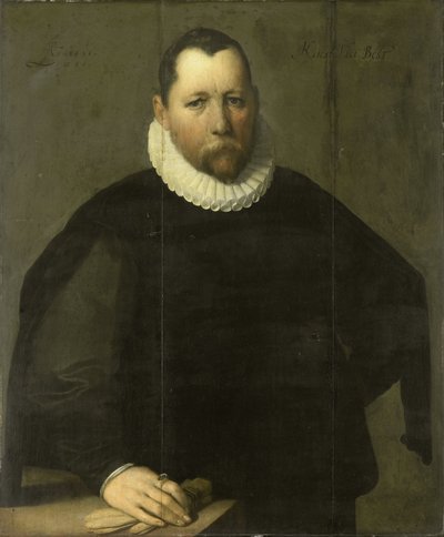 Pieter Jansz Kies (c 1536-97). Haarlem Belediye Başkanı by Cornelis Cornelisz. van Haarlem
