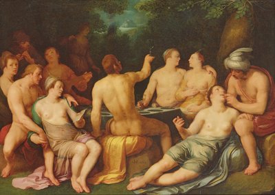 Tufandan Önce Dünyanın Yozlaşması, 1619 by Cornelis Cornelisz van Haarlem