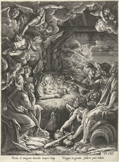 Çobanların hayranlığı by Cornelis Cort