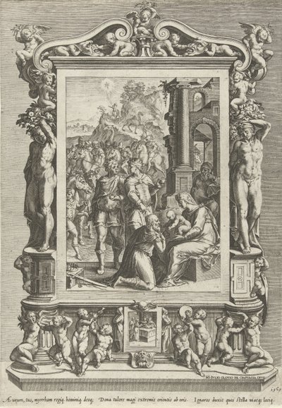 Kralların hayranlığı by Cornelis Cort