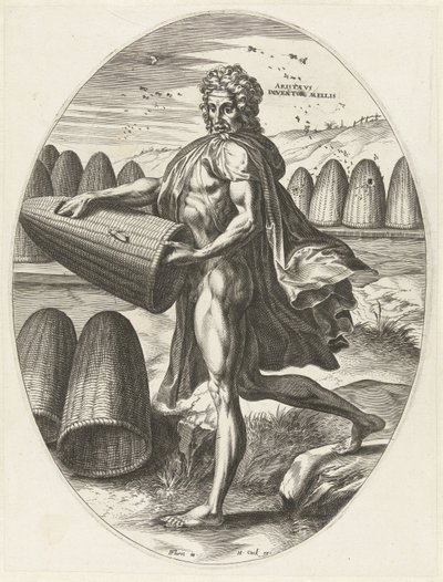 Aristaeus Tarım Tanrıları (dizi adı) by Cornelis Cort