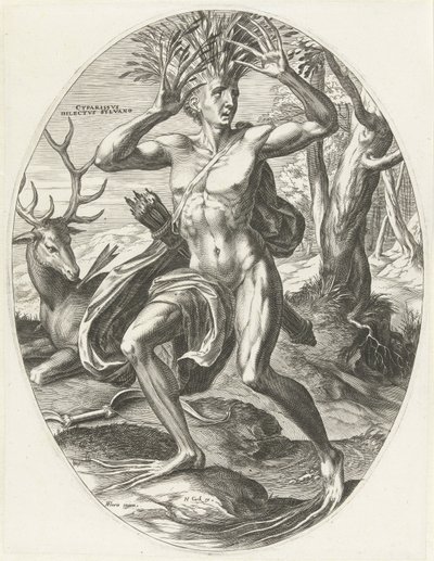 Cyparissus Tarım Tanrıları (dizi adı) by Cornelis Cort