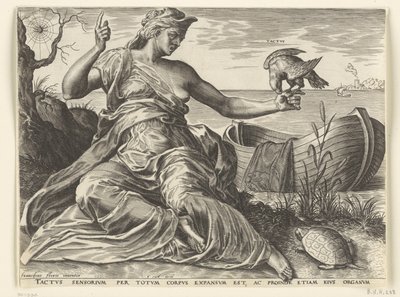 Duygu (Tactus) Beş duyu (dizi adı) by Cornelis Cort