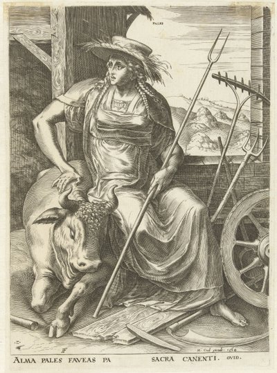 solgunluk Tanrıçalar ve Periler (dizi adı) by Cornelis Cort