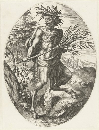 Silvanus Tarım Tanrıları (dizi adı) by Cornelis Cort