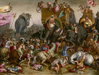 Zama Savaşı by Cornelis Cort