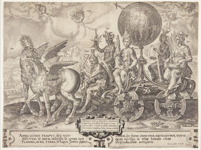 dünyanın zaferi by Cornelis Cort
