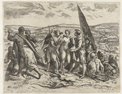 Savaş ve Barış Alegorisi by Cornelis Dircksz. Boissens