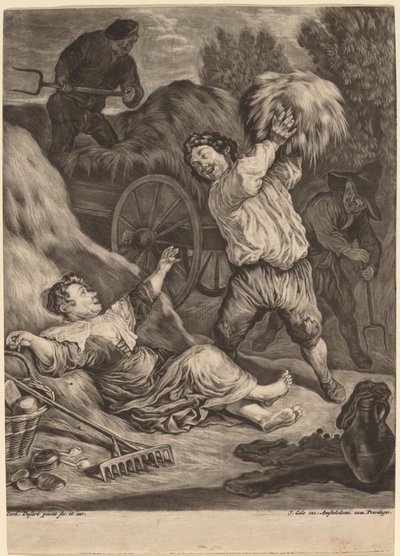Temmuz by Cornelis Dusart