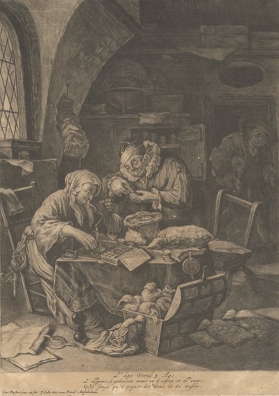 erkeksi yaş by Cornelis Dusart