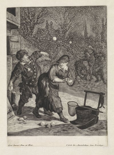 Mart by Cornelis Dusart
