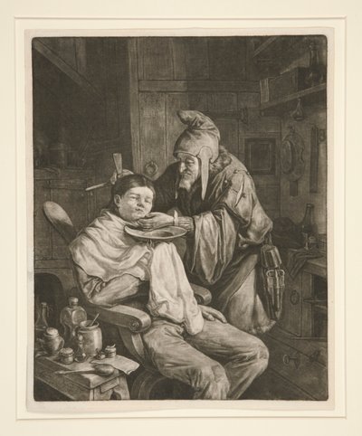 Köy Cerrahı by Cornelis Dusart