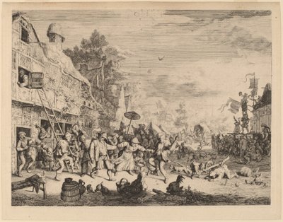 Köy Festivali by Cornelis Dusart