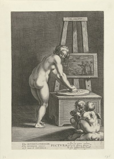 Pictura (Resim) by Cornelis Galle (I)