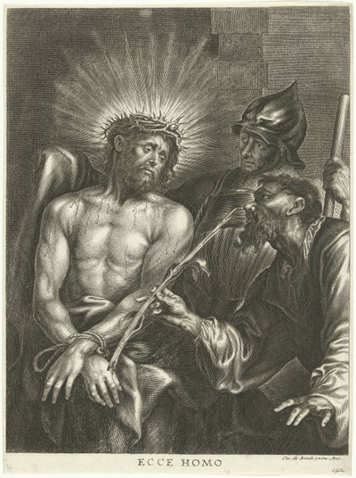 İnsanlara gösterilen İsa (Ecce Homo) by Cornelis Galle (II)