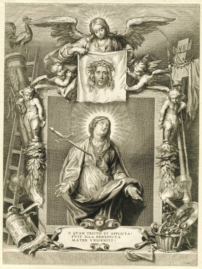 Maria als Mater Dolorosa by Cornelis Galle (II)