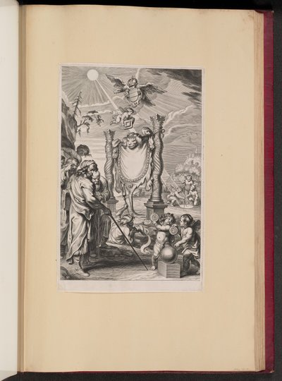 G. de St için Başlık Sayfası Vincent, Bir Çemberin Dörtgeninin Geometrik Çalışması by Cornelis Galle II after Abraham Diepenbeeck