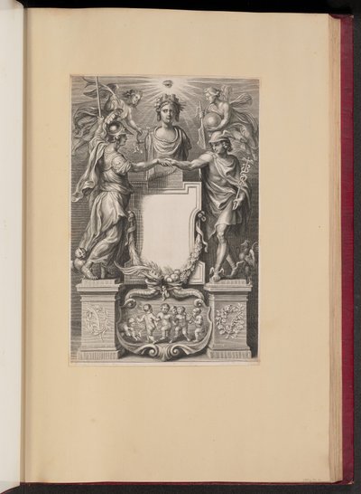 Frederik de Marselaer, Legatvs için Başlık Sayfası by Cornelis Galle II after Sir Peter Paul Rubens