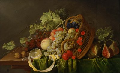 Meyve Sepetli Natürmort, 1654 civarı by Cornelis de Heem