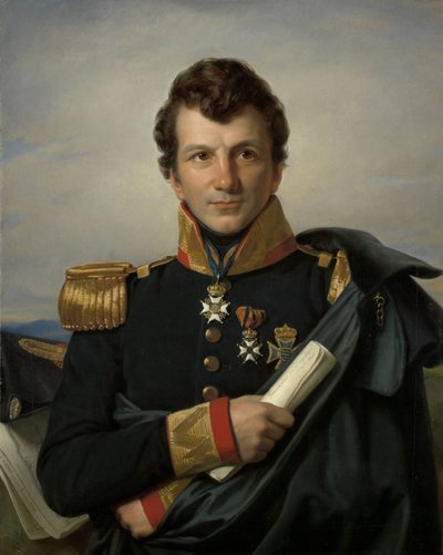 Johannes van den Bosch (1780-1844), Hollanda Doğu Hint Adaları Genel Valisi, Sömürge Bakanı Kont Johannes van den Bosch (1780-1844), Hollanda Doğu Hint Adaları Genel Valisi, Sömürge Bakanı by Cornelis Kruseman (signed by artist)