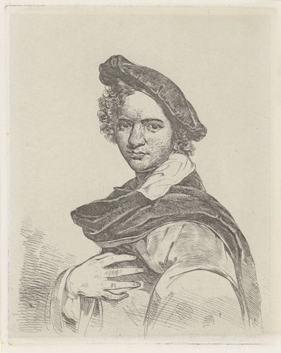 kendi kendine portre by Cornelis Kruseman