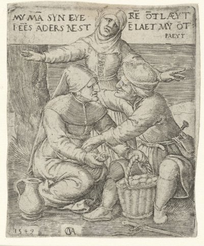 zina alegori by Cornelis Massijs