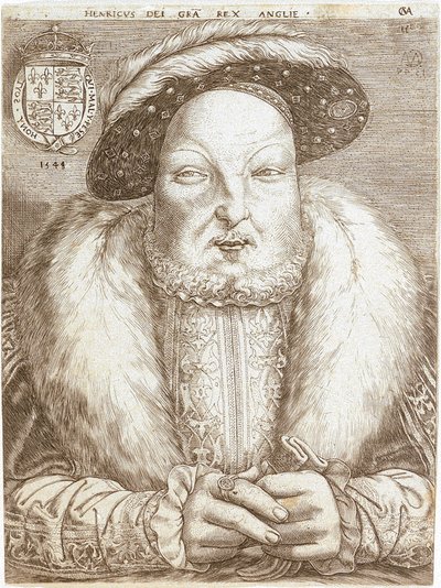 İngiltere Kralı Henry VIII by Cornelis Massys