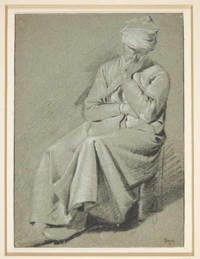 oturan kadın by Cornelis Pietersz Bega